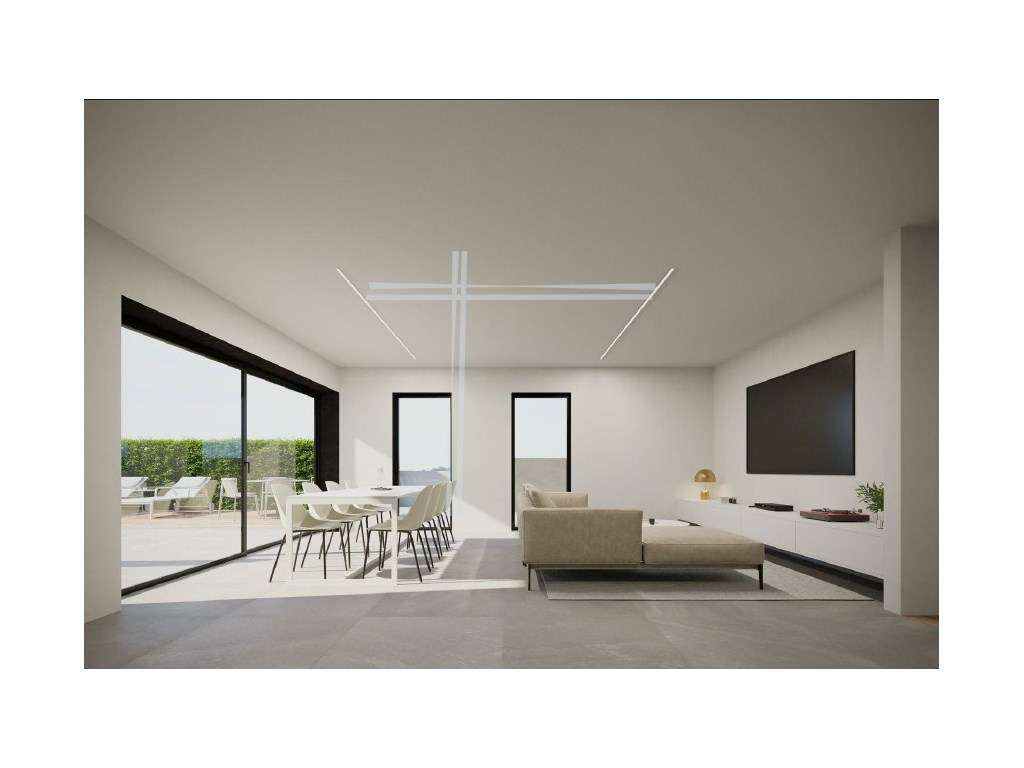 Moradia isolada T4, arquitetura contemporânea com garagem e piscina... - Grande imagem: 5/17