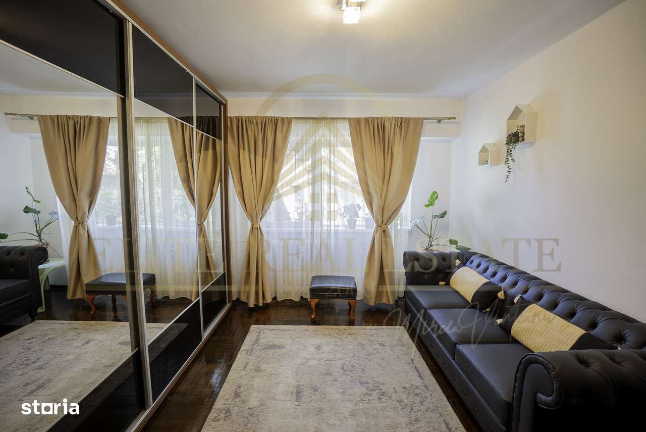 Capitol - Vânzare 3 camere,  etaj 1 , mobilat si utilat complet.
