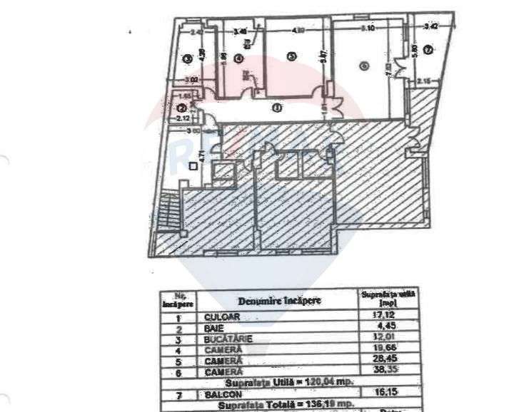 Apartament cu 3 camere de vânzare Voluntari-15