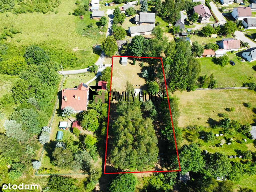 Twoja Prywatna Oaza Spokoju- Działka z Potencjałem - Pełny obrazek: 4/17