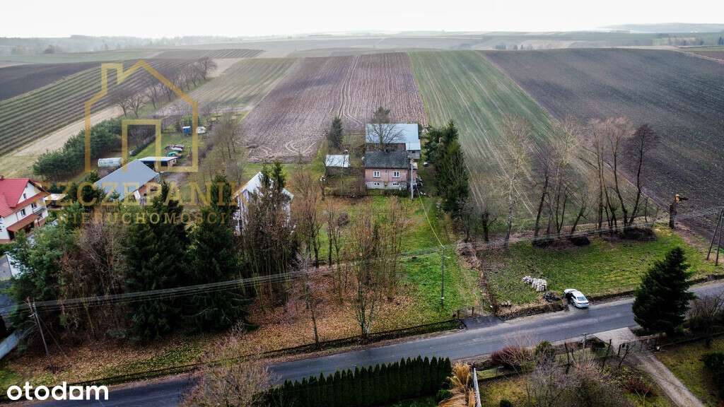 Urokliwy Dom z cegły na pięknej 25 arowej działce-15