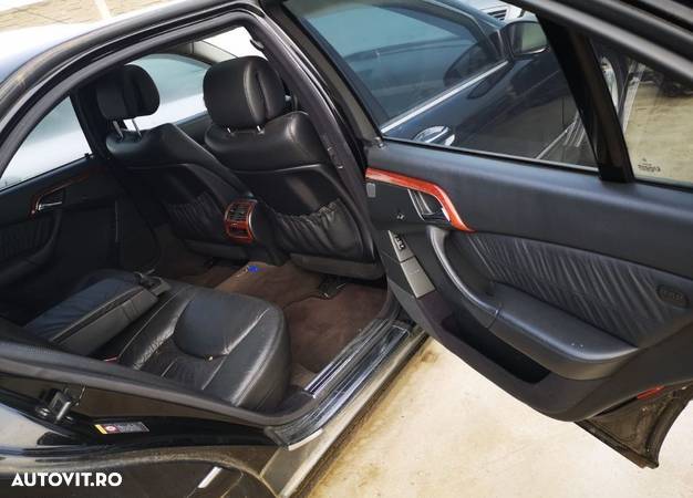 Interior piele, scaune, bancheta, fete usi Mercedes Benz S Class W220 - 2