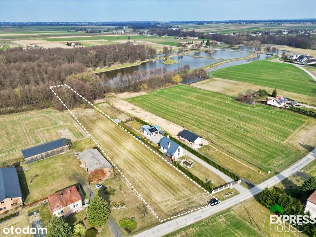 Działka z pozwoleniem na budowę, las, rzeka, staw - Pełny obrazek: 2/12