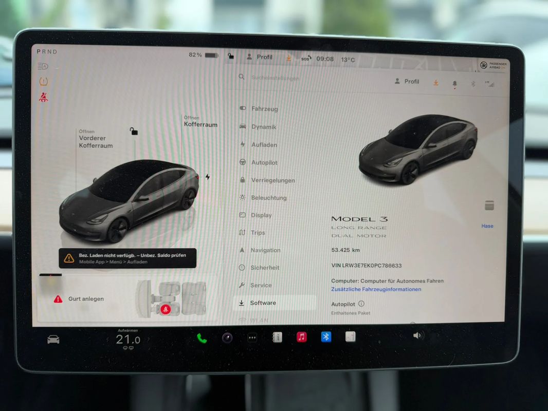 Tesla Model 3 Langstreckenbatterie Allradantrieb Dual Motor - 17