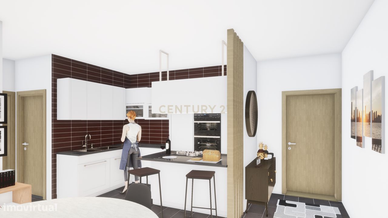Apartamento T1 - São Lázaro, Bragança - Grande imagem: 2/3