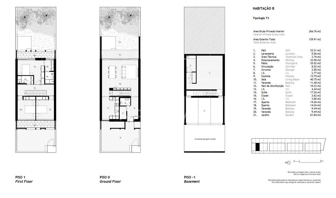 Moradia T3 no Empreendimento Privilege Gaia-8