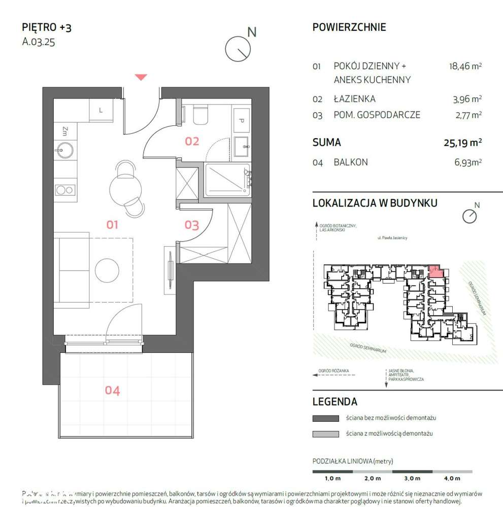Kawalerka w prestiżowej inwestycji na Pogodnie! - Pełny obrazek: 5/6