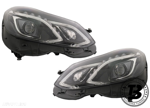 Faruri LED compatibile cu Mercedes E Class W212 Facelift - 10