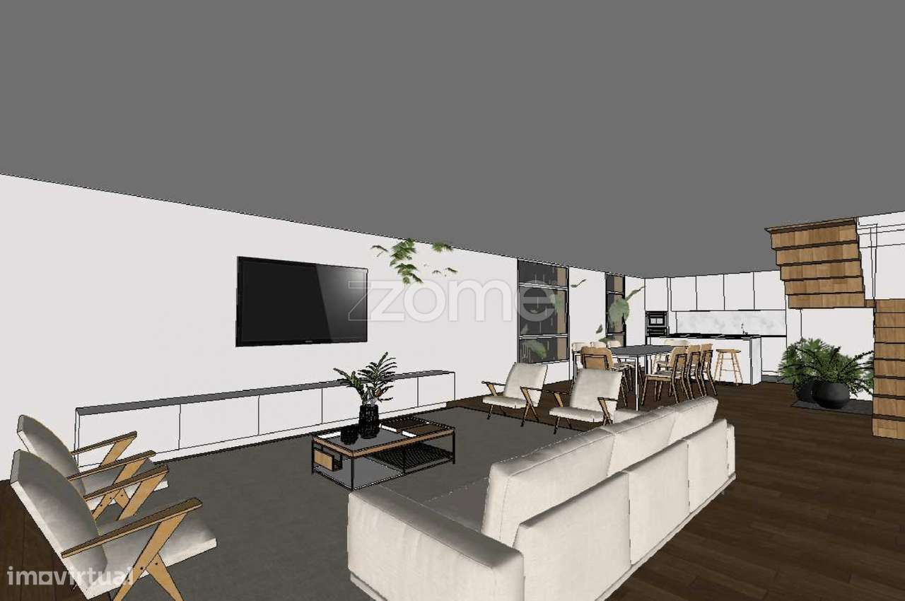 Moradia T3 com projeto aprovado, a1500m do Rio Douro - Valbom Gondomar-0