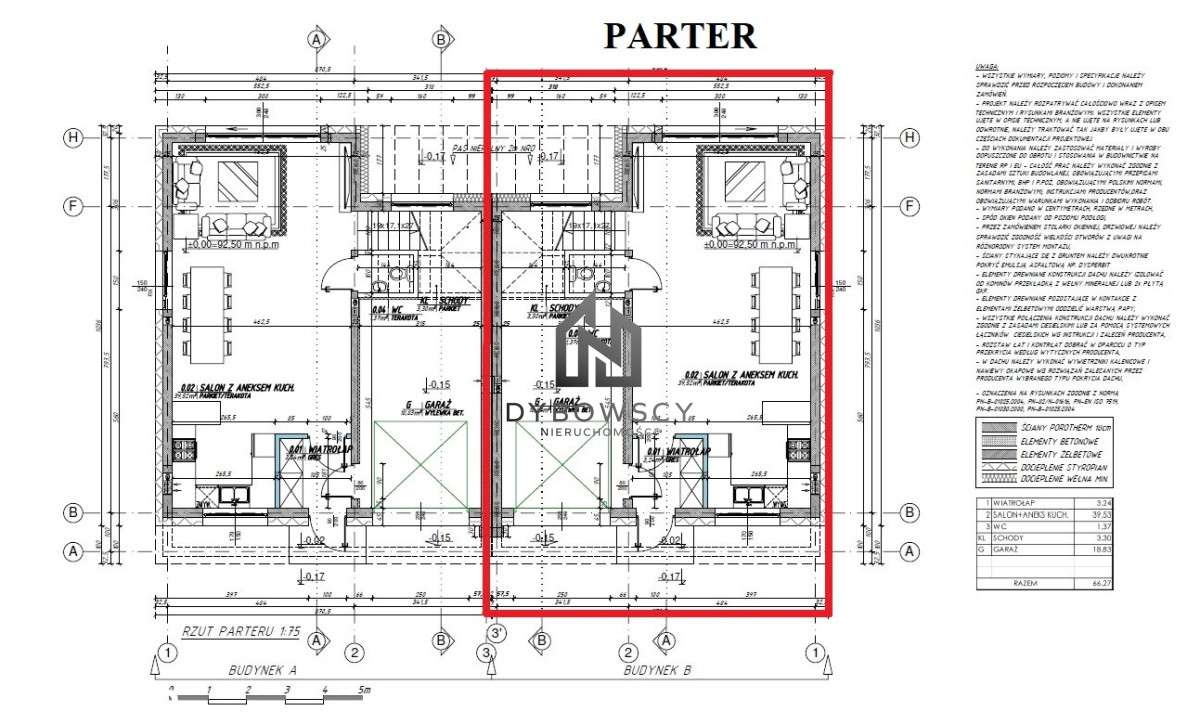 Dom w zabudowie bliźniaczej w Józefowie - Pełny obrazek: 5/7