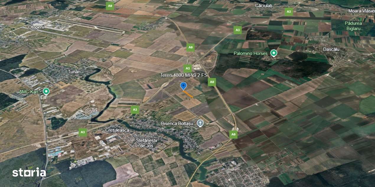 Vanzare Teren 4.800 MP Intravilan Tarla 10-Ștefanestii de Jos, Zona n-1