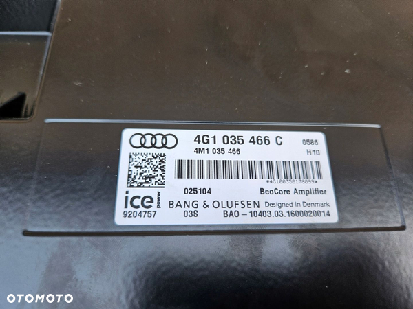 AUDI RS7 S7 A7 C7 4G BANGOLUFSEN ZESTAW NAGŁOŚNIENIA KOMPLET 4G1035466C - 11