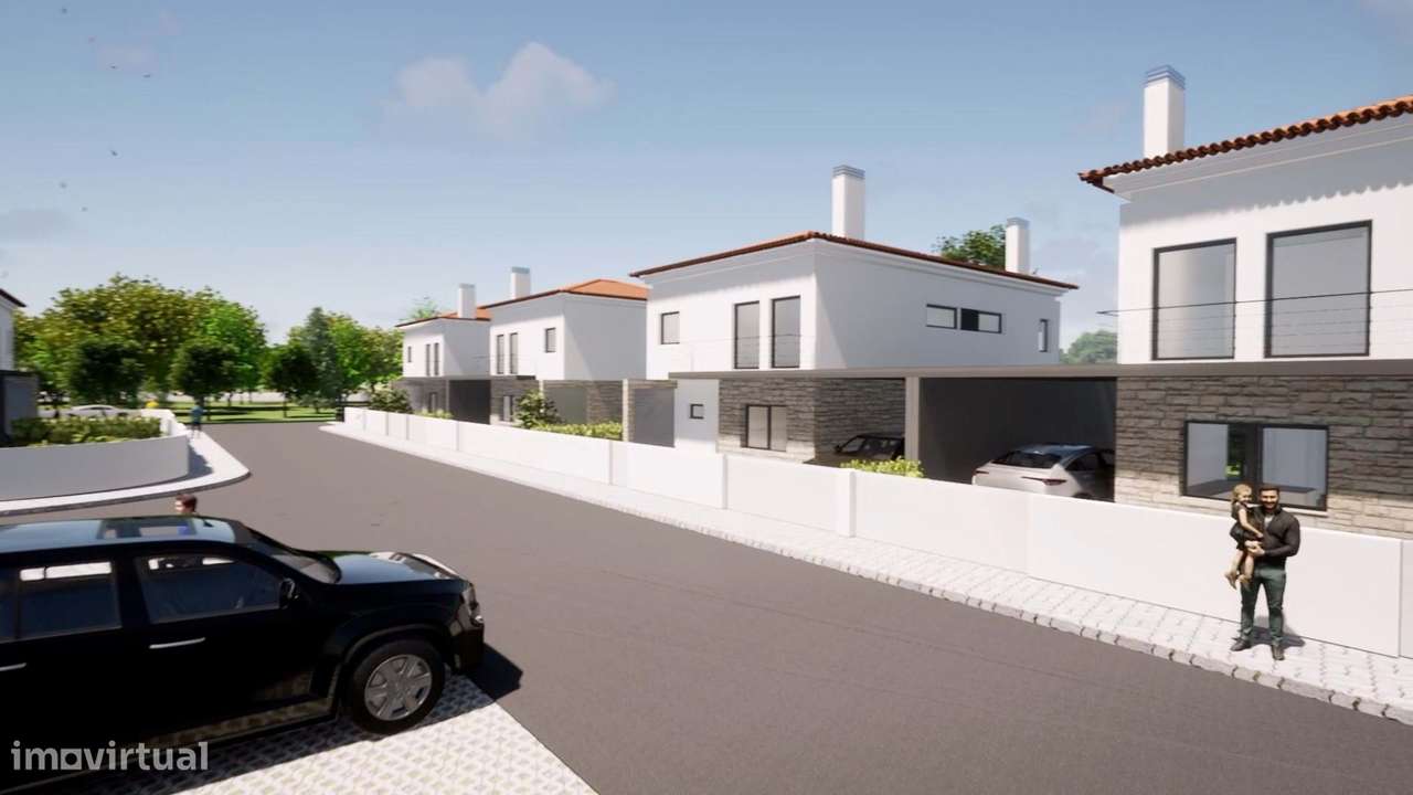 Terreno com projecto aprovado para moradias, S. João das Lampas, Sintr-10