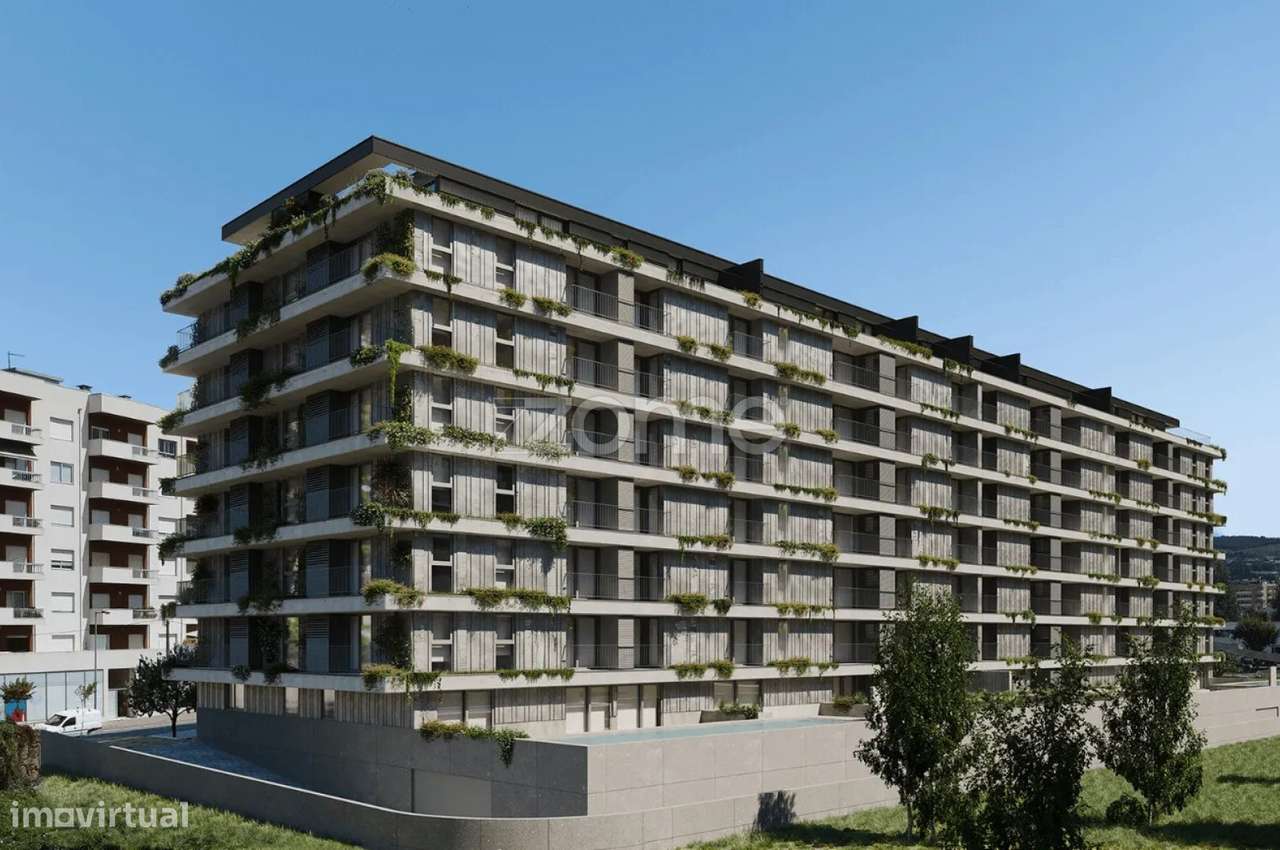 Apartamento T0 Novo | Condomínio Fechado "Acrescentar Residence" - Grande imagem: 4/6