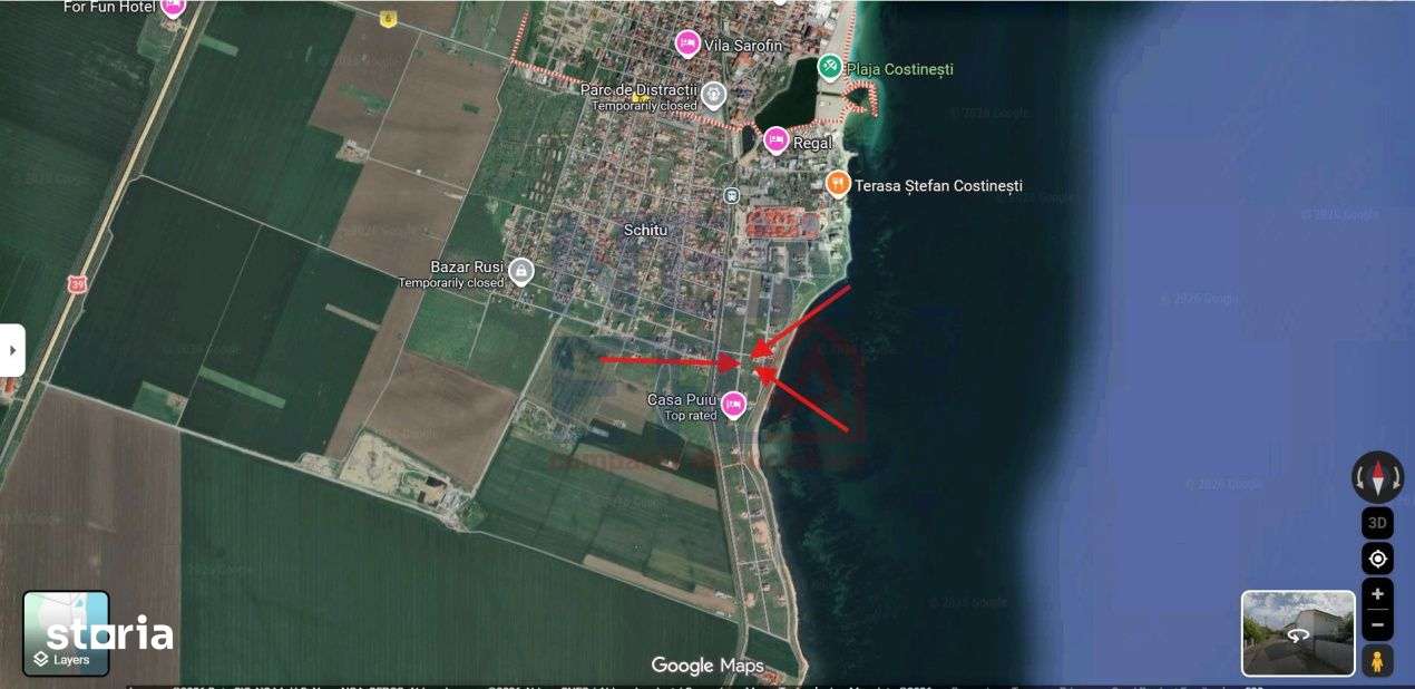 Teren de vanzare 950 mp - zona Golful francez - Costinesti-1
