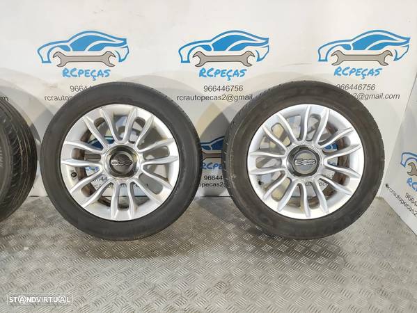 JANTES FIAT 500L 351 352 16 POLEGADAS 6.5J ET39 5x98 - 6