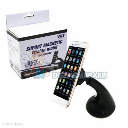 Suport magnetic pentru telefon, pentru grila aer - 2