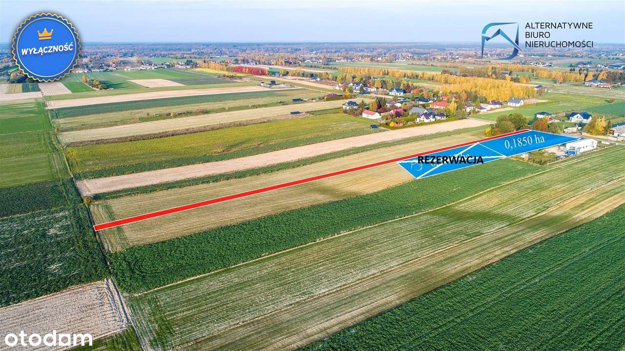 Działka budowlana w Rudce Kozłowieckiej - Pełny obrazek: 5/12