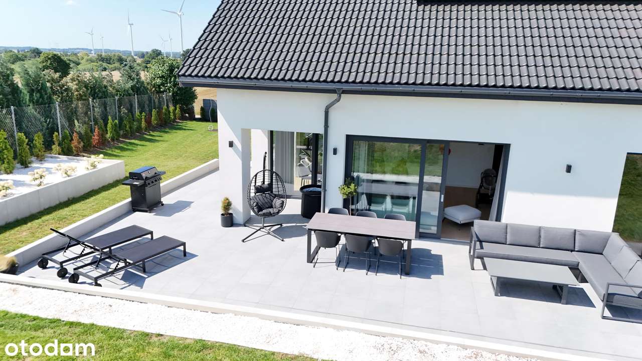 Wykończony POD KLUCZ | Parterowy z 2025r | z wyposażeniem/0 % prowizji