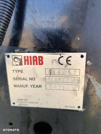 HDS Hiab 166 LXS dźwig, żuraw - 5