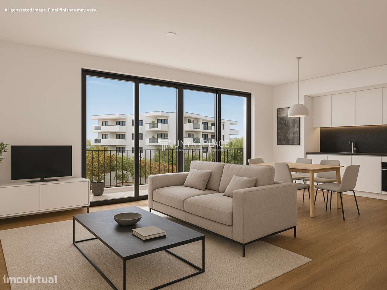 Apartamentos espaçosos com varanda e estacionamento - Grande imagem: 2/23