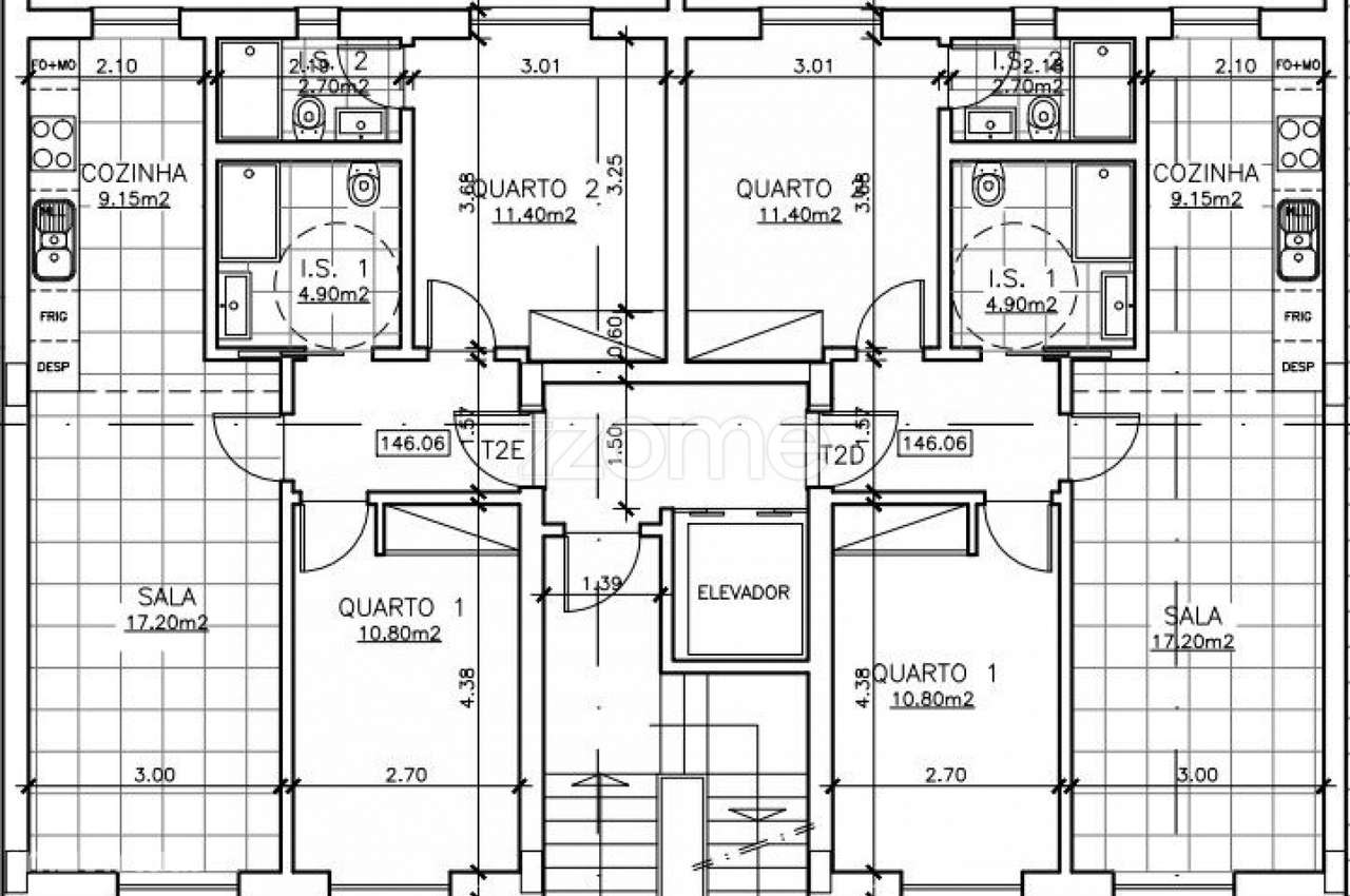 Apartamento T2 | Quinta da Maia | Construção | Garagem-15