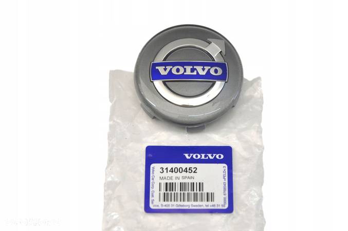 VOLVO S60 V70 XC70 S80 dekielek felgi alu oryginal - 1