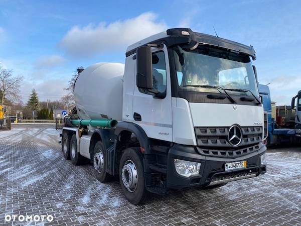 Mercedes-Benz 3240 8×4 EURO 6, BETONIARKA STETTER 9m3 - 2