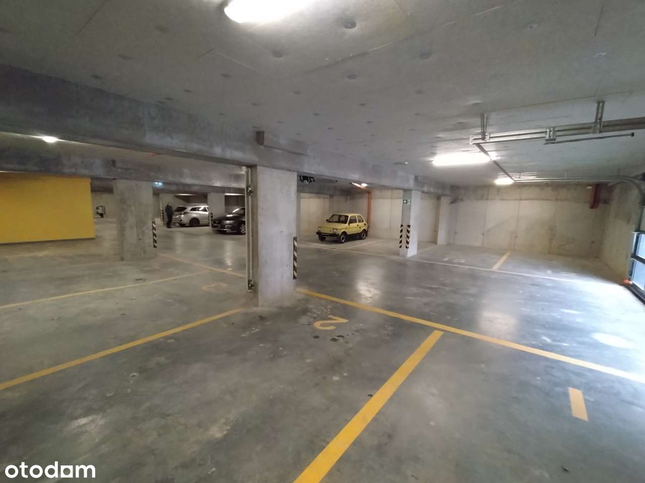 WYNAJMĘ BEZPIECZNE MIEJSCA PARKINGOWE W GARAŻU PODZIEMNYM - Pełny obrazek: 3/3