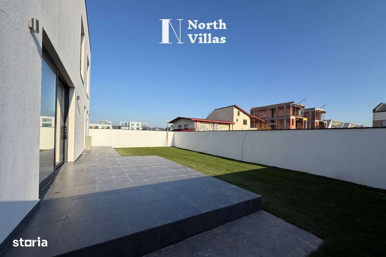 North Villas Pipera | Vila Individuala Finalizata | Pompa Caldura - Imagine principală: 5/7