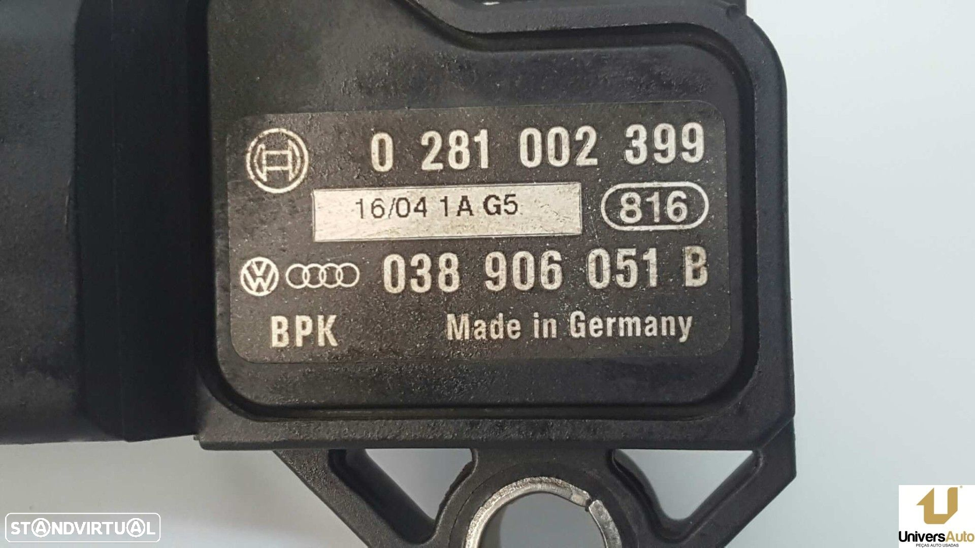 SENSOR DE PRESSÃO VOLKSWAGEN TOURAN (1T1) ADVANCE - 3