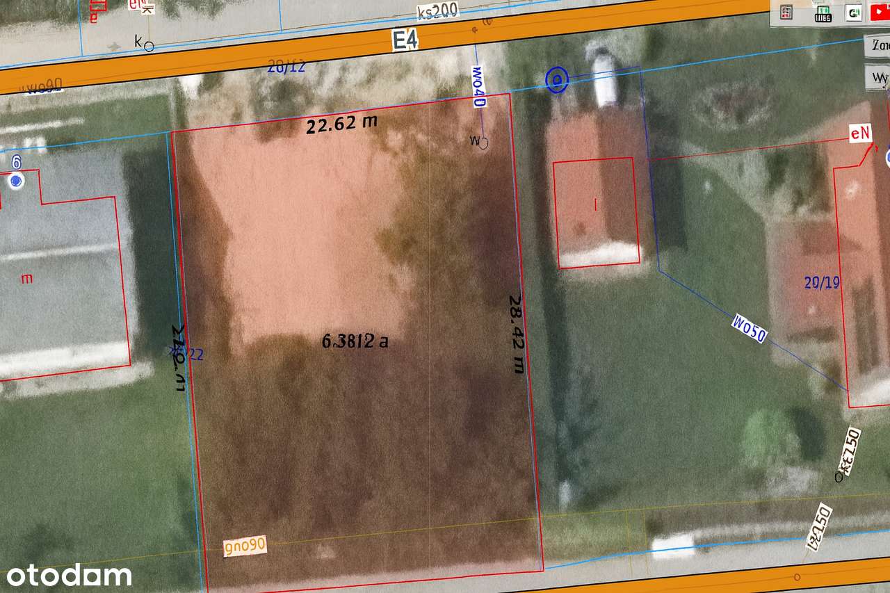 Uzbrojona działka budowlana z widokiem na góry - 6.3 ar Węgrzce - Pełny obrazek: 5/9