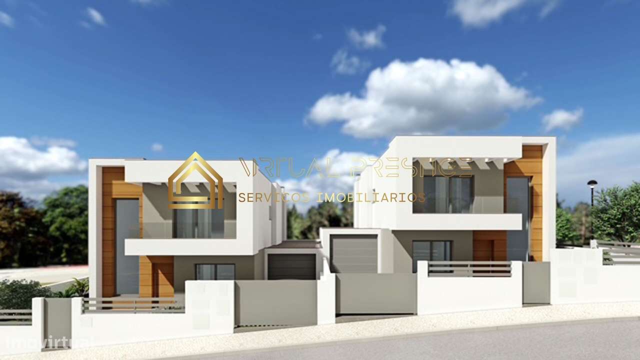 Moradia T4 nova com piscina e garagem – Charneca da Caparica-6
