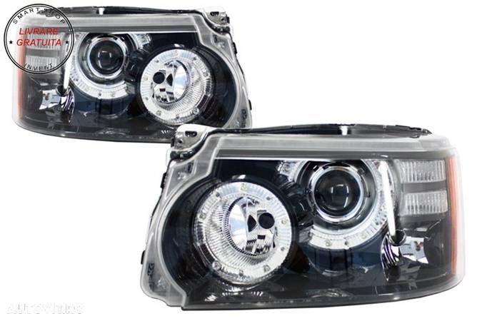 Faruri si Stopuri LED compatibile cu Range Rover Sport L320 (2009-2013) Facelift D- livrare gratuita - 2