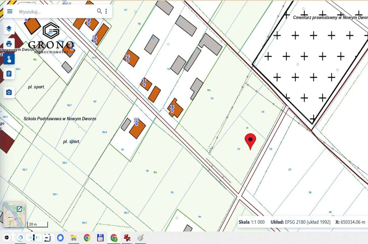Urokliwa działka w Nowym Dworze! - Pełny obrazek: 4/7