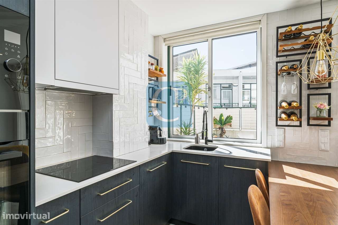Apartamento T1 com terraço em Leça da Palmeira-10