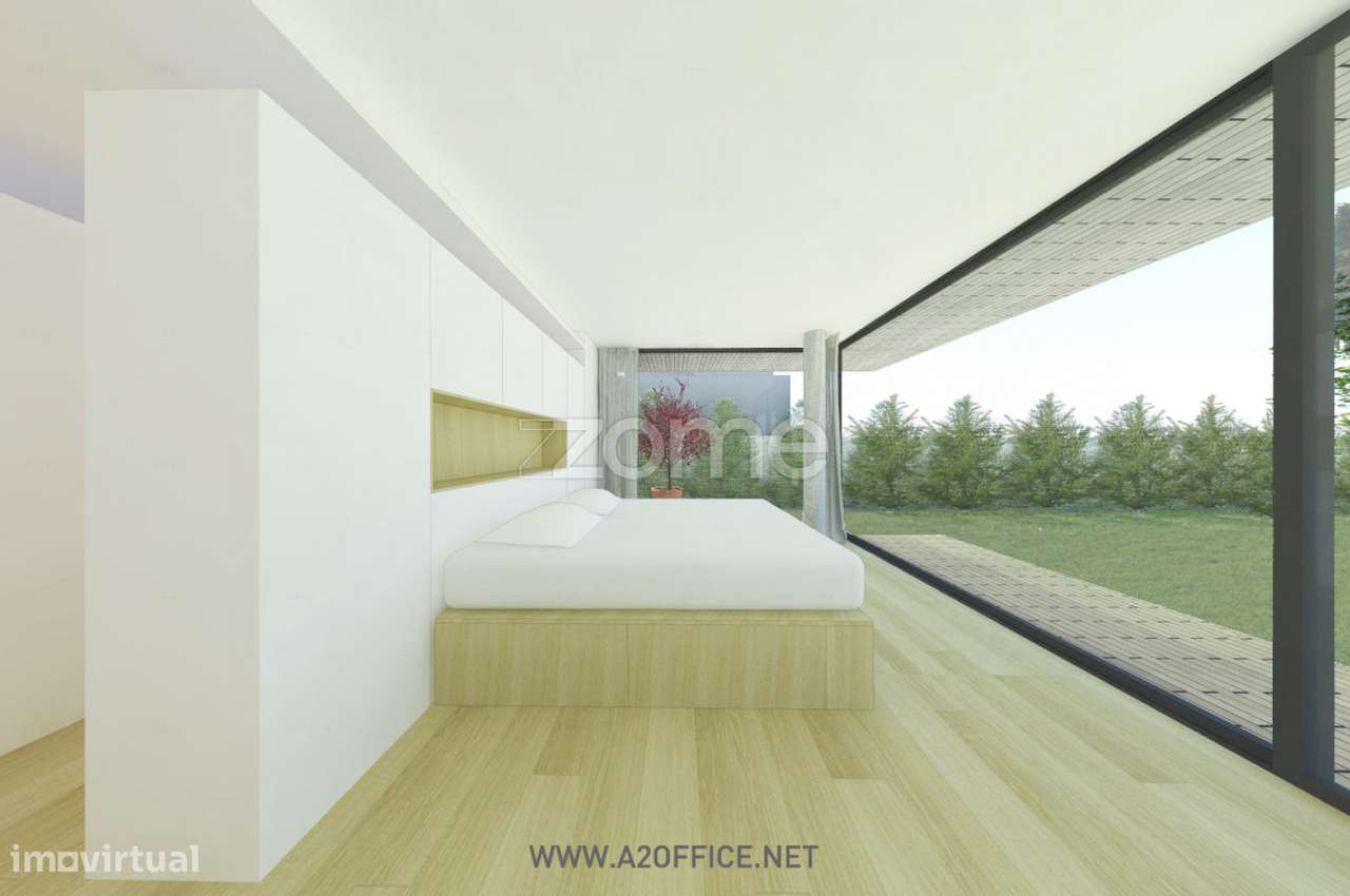 Terreno Urbanizável em Bagunte com projeto aprovado para moradia - Grande imagem: 3/29