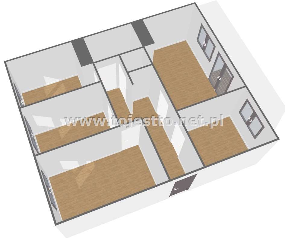 Mieszkanie na sprzedaż, Hrubieszów, 4 pokoje-1