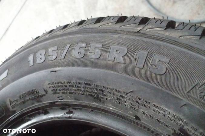 2x MICHELIN Alpin A4 185/65R15 2023 NOWE - 3