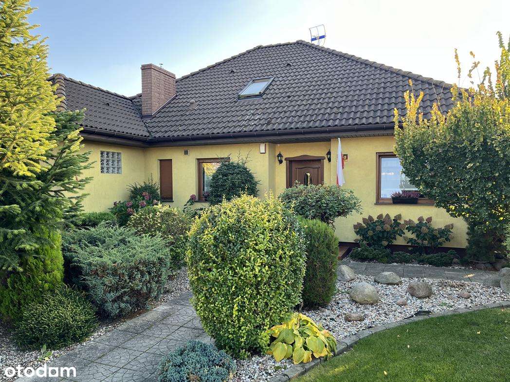 PARTEROWY dom wolnostojący (garaż + poddasze), Wilkowice- Szkolna - Pełny obrazek: 1/20