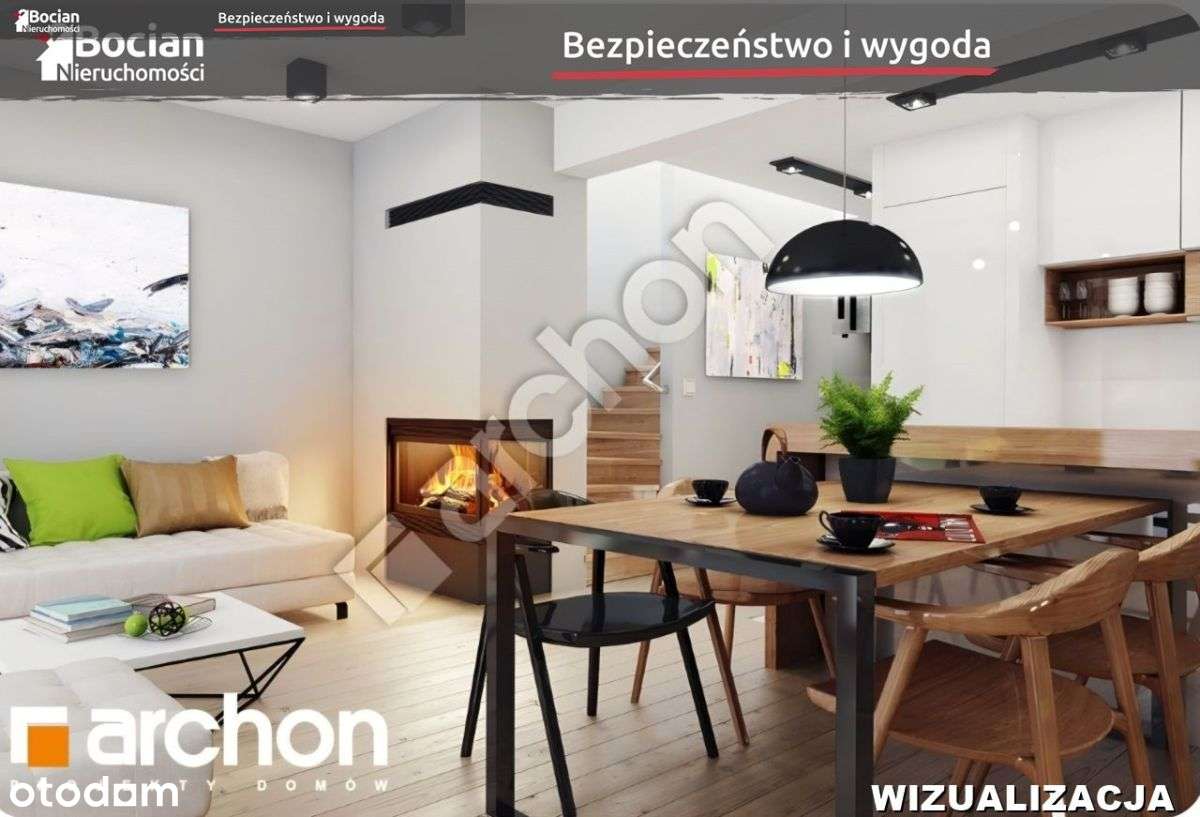 Nowoczesny bliźniak w stanie deweloperskim-Banino!-3