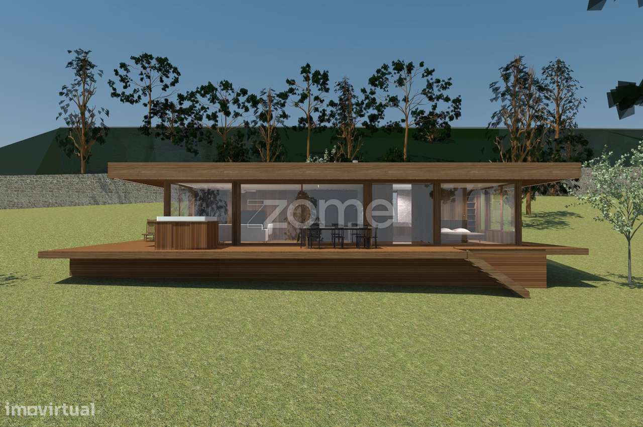 Terreno com Projeto aprovado em Jolda (S.Paio). - Grande imagem: 1/17