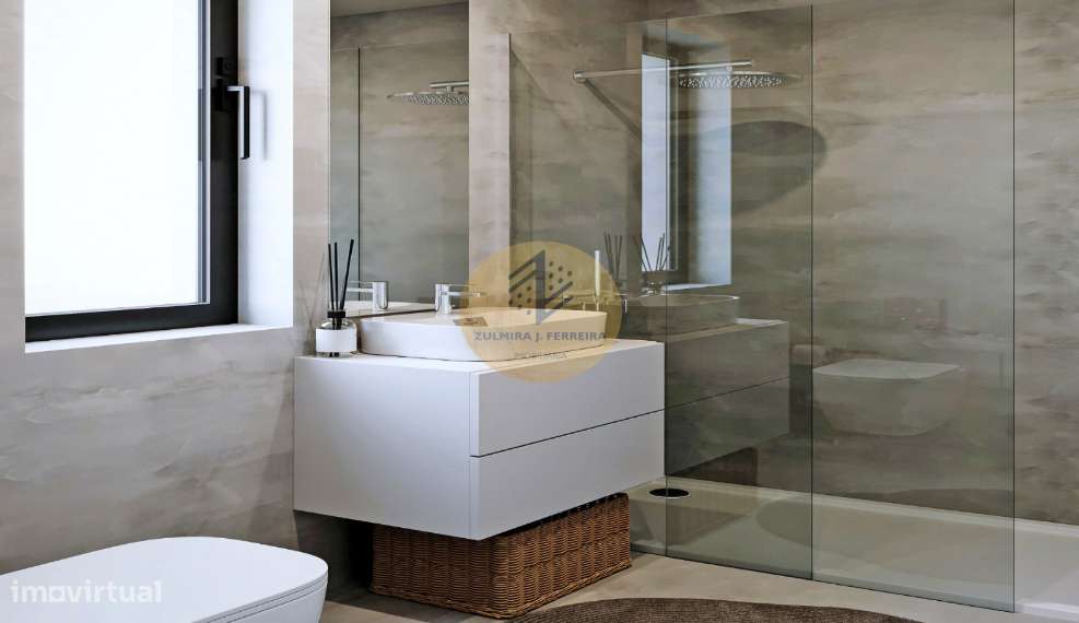 Apartamento T1+1 Novo | Suíte | Varanda | Matosinhos-8