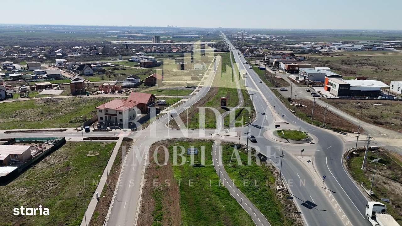 Teren 1053 mp  Servicii langa drum 4 benzi Giarmata-0