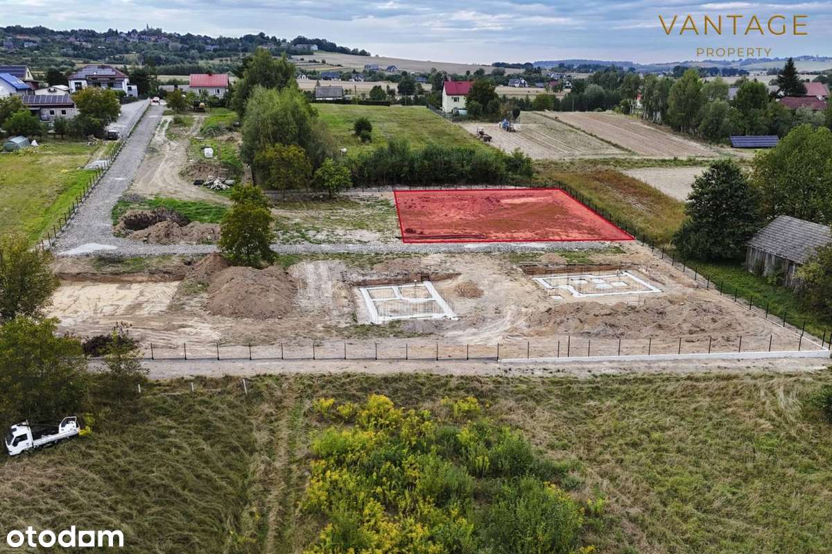 Nowoczesny dom parterowy z garażem (powiat wielicki)-3