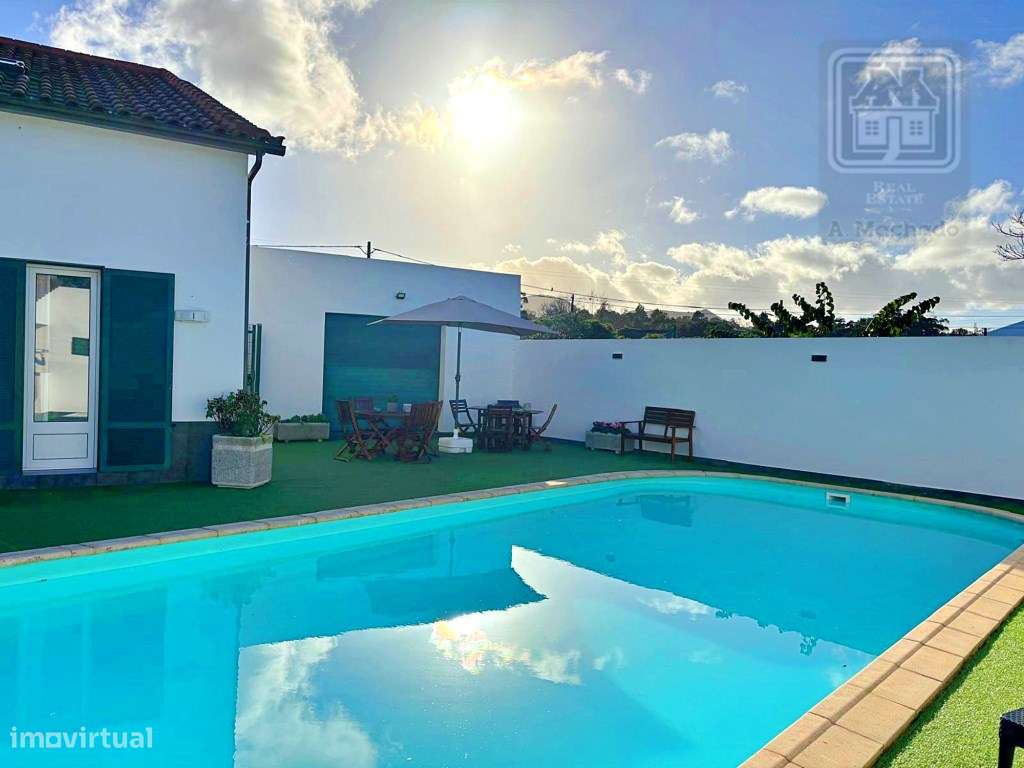 VENDA de MORADIA - VIVENDA com alojamento local e piscina - Fenais ...-5