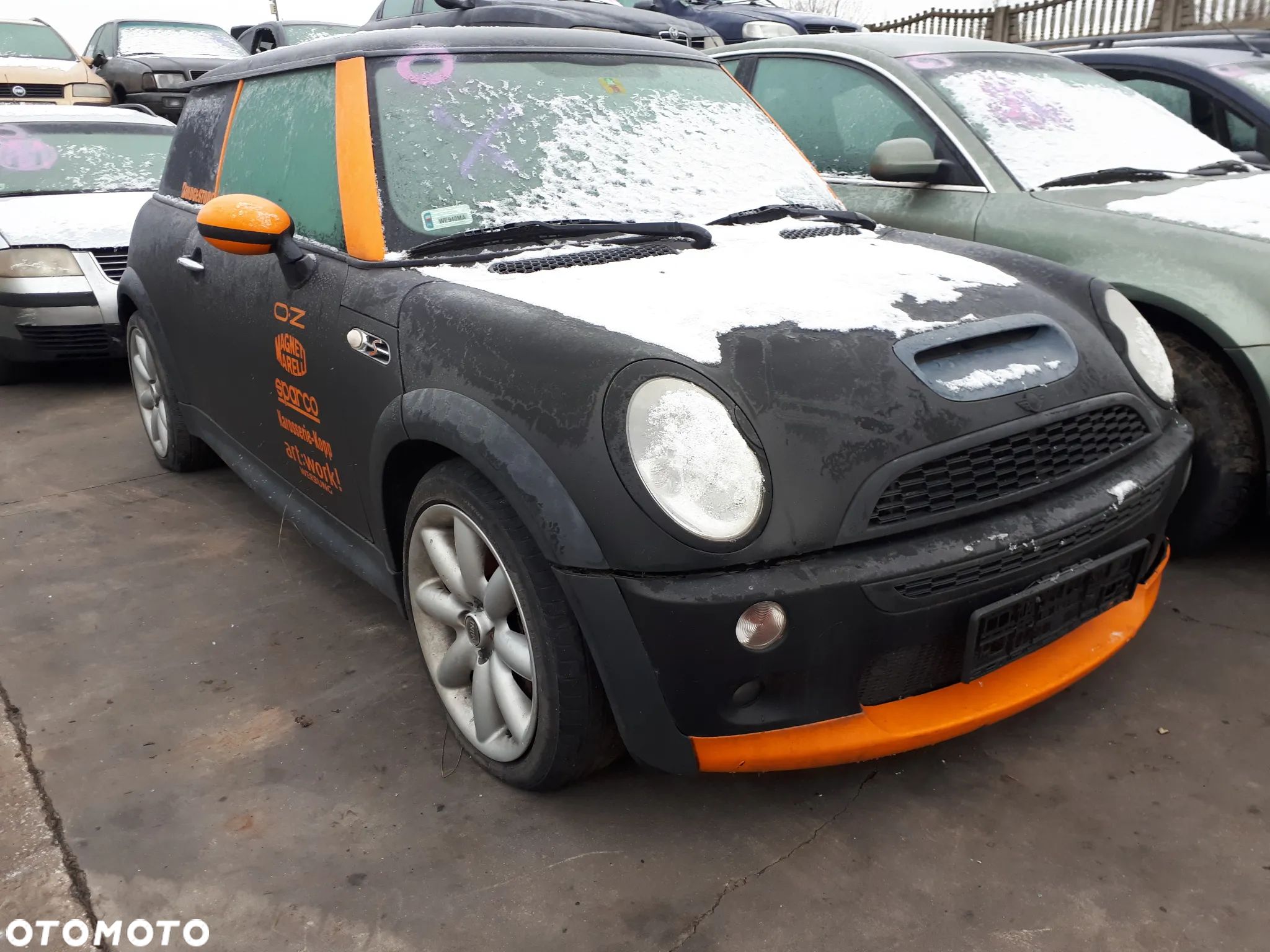 MINI COOPER S R53 00-04 LUSTERKO PRAWE LEWE PRZÓD - 1