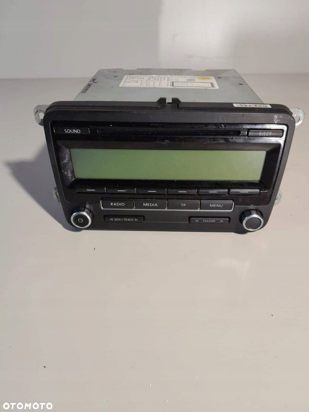 RADIO CD FABRYCZNE VW 1K0035186AA - 1