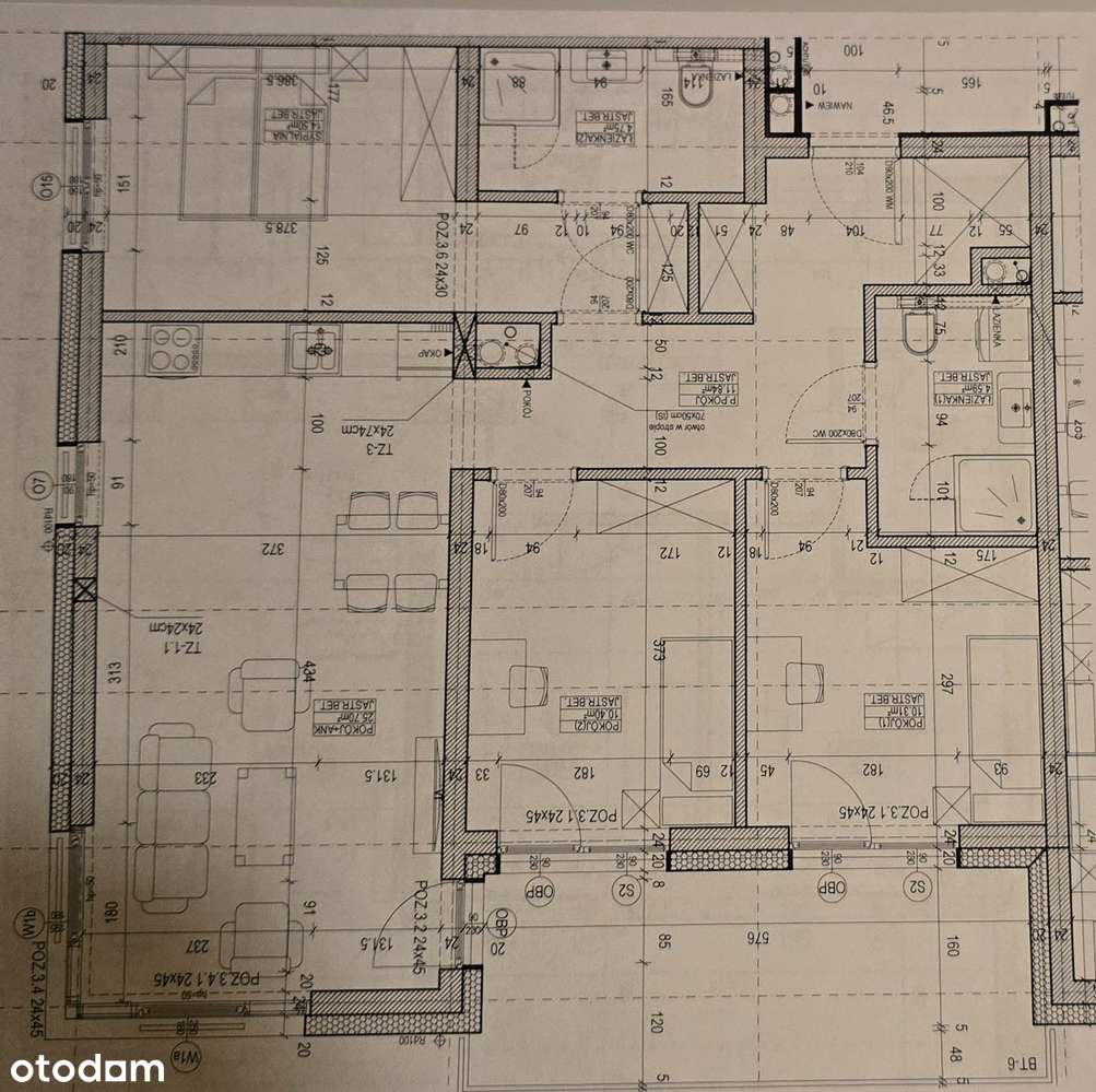 Przestronne mieszkanie z tarasem i dwoma łazienkami - Pełny obrazek: 4/4