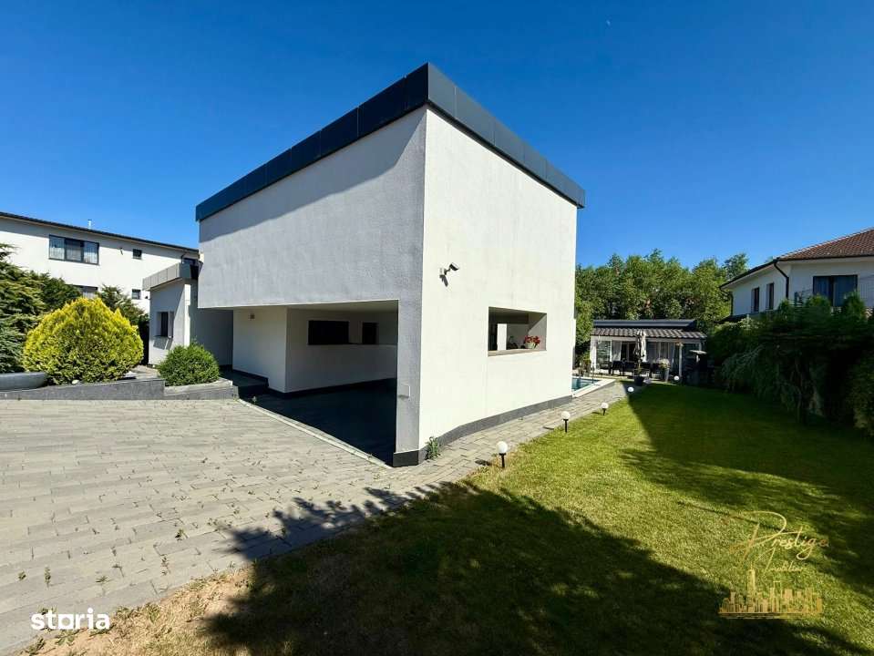 Casa moderna cu 4 camere si piscina de vanzare in Floresti - Cluj - Imagine principală: 4/19